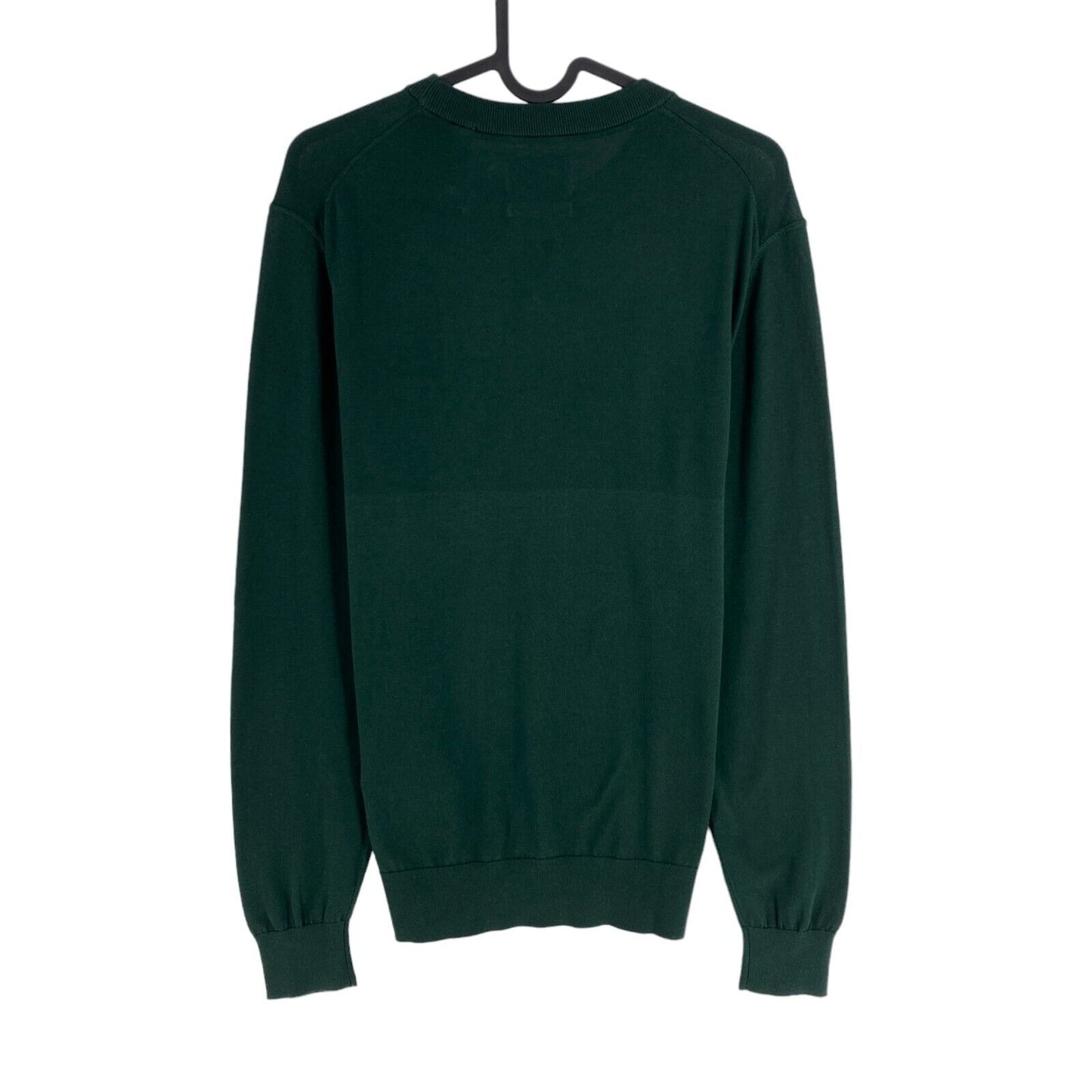 GANT Dark Green Cotton Silk Crew Neck Sweater Jumper Size S