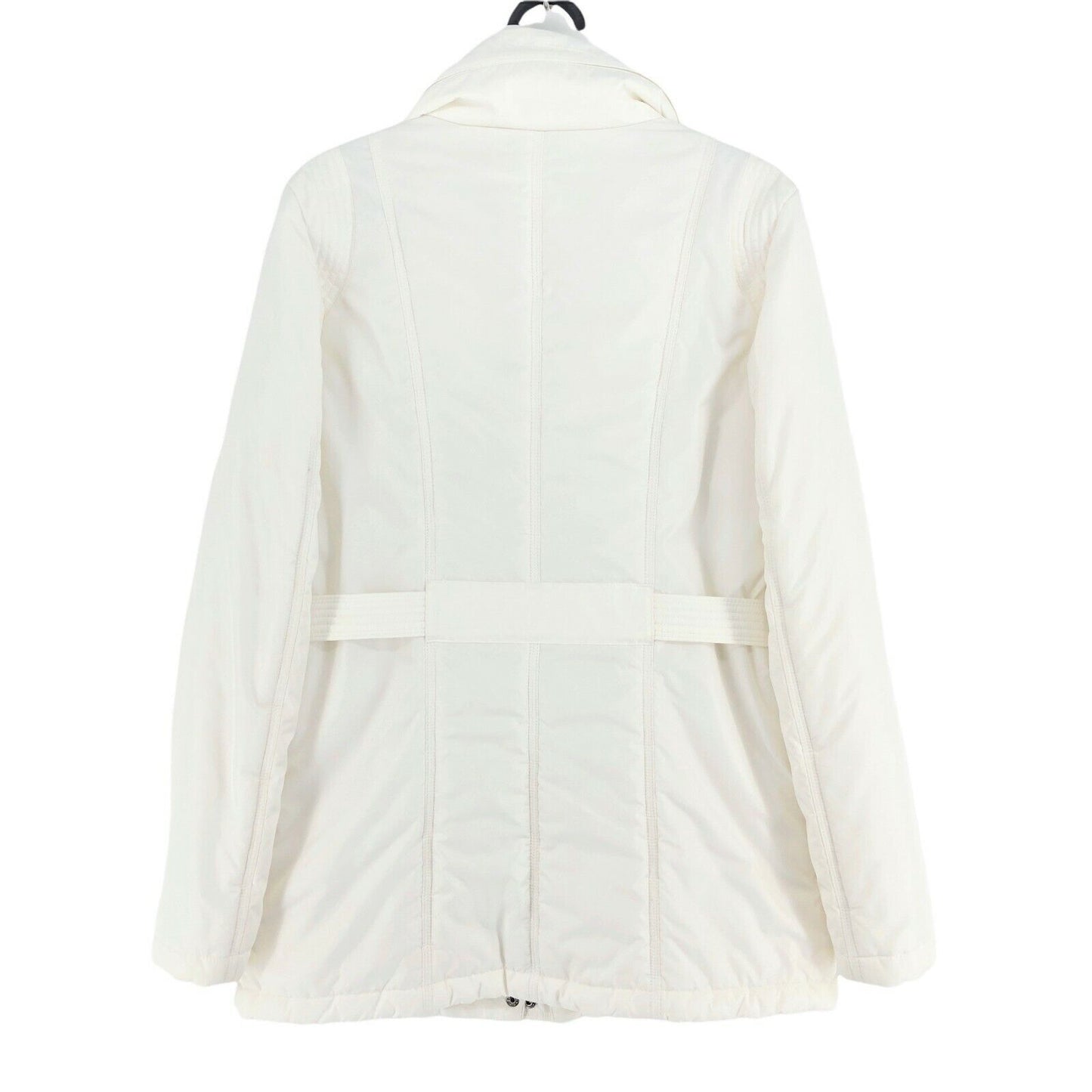 TOMMY HILFIGER Veste manteau ceinturée rembourrée blanche Taille S