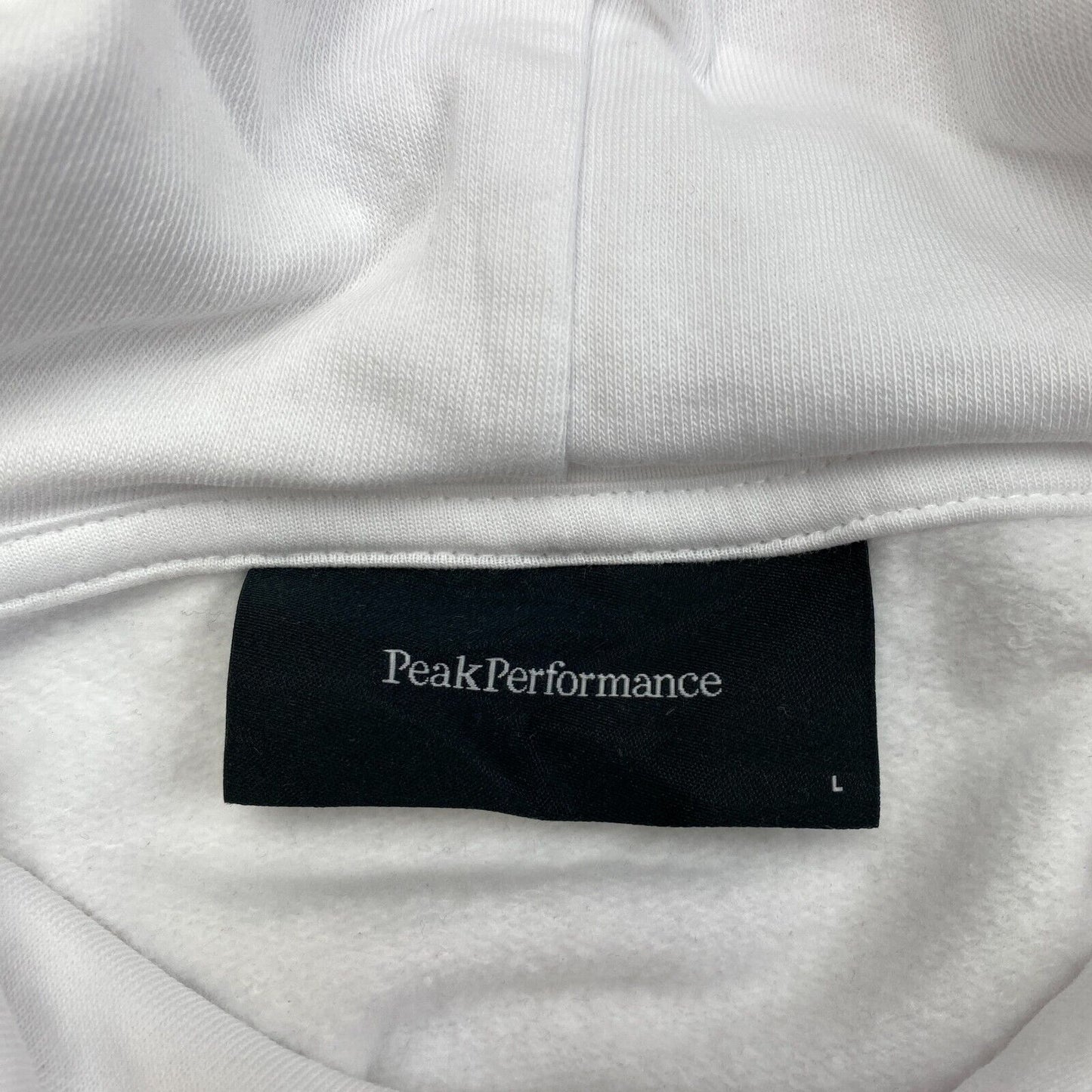 Peak Performance Women White Ground Hoodie Dress Size L