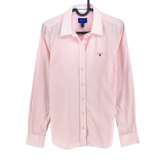 GANT Rosa gestreiftes Stretch-Hemd Größe EU 34 UK 6 US 4