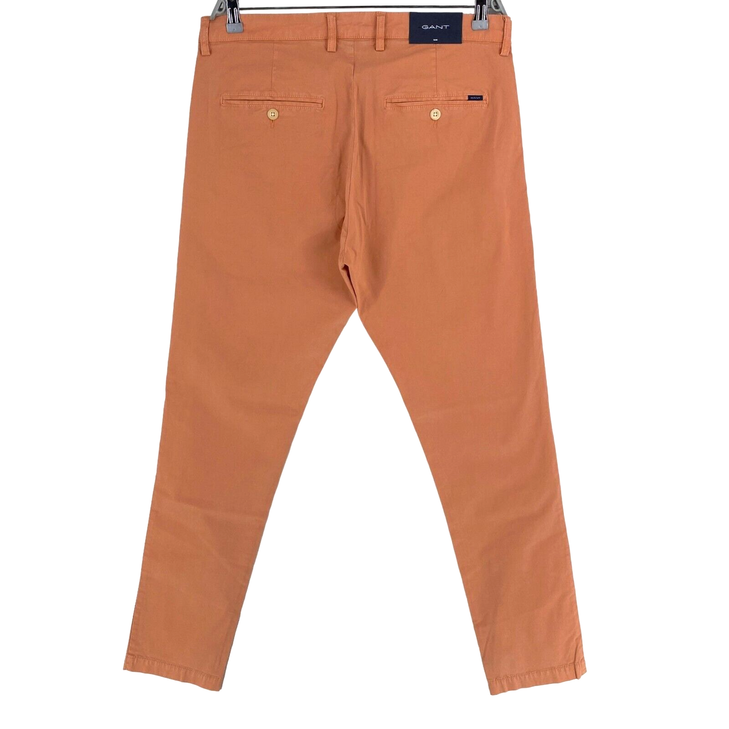 GANT Chinohose Slim Fit, Altrosa, sonnenverblasst, Größe W35 L34