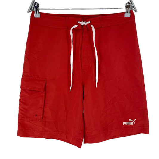 PUMA Red Activewear Shorts Size S