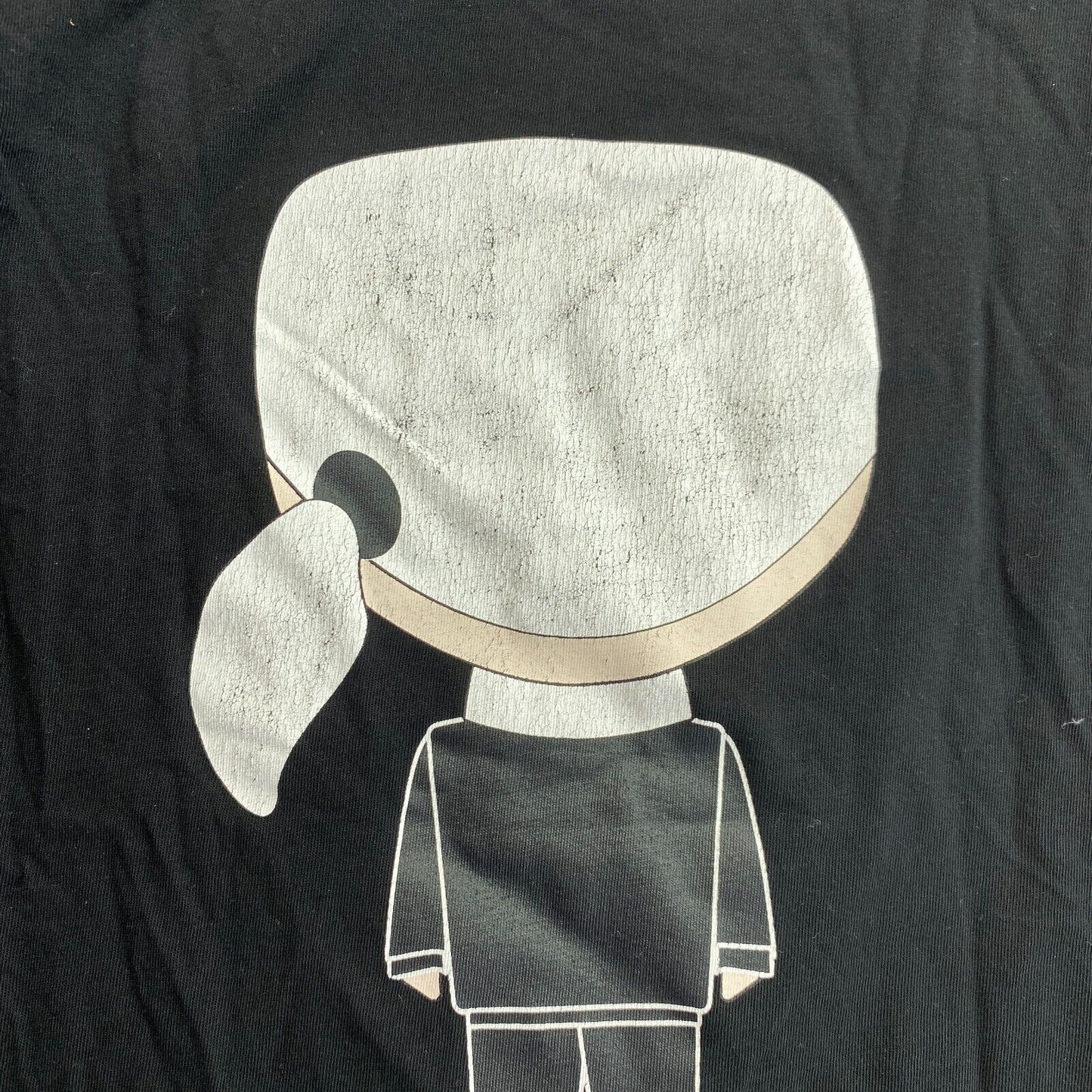 Karl Lagerfeld Black Ikonik Karl Crew Neck T Shirt Size XS