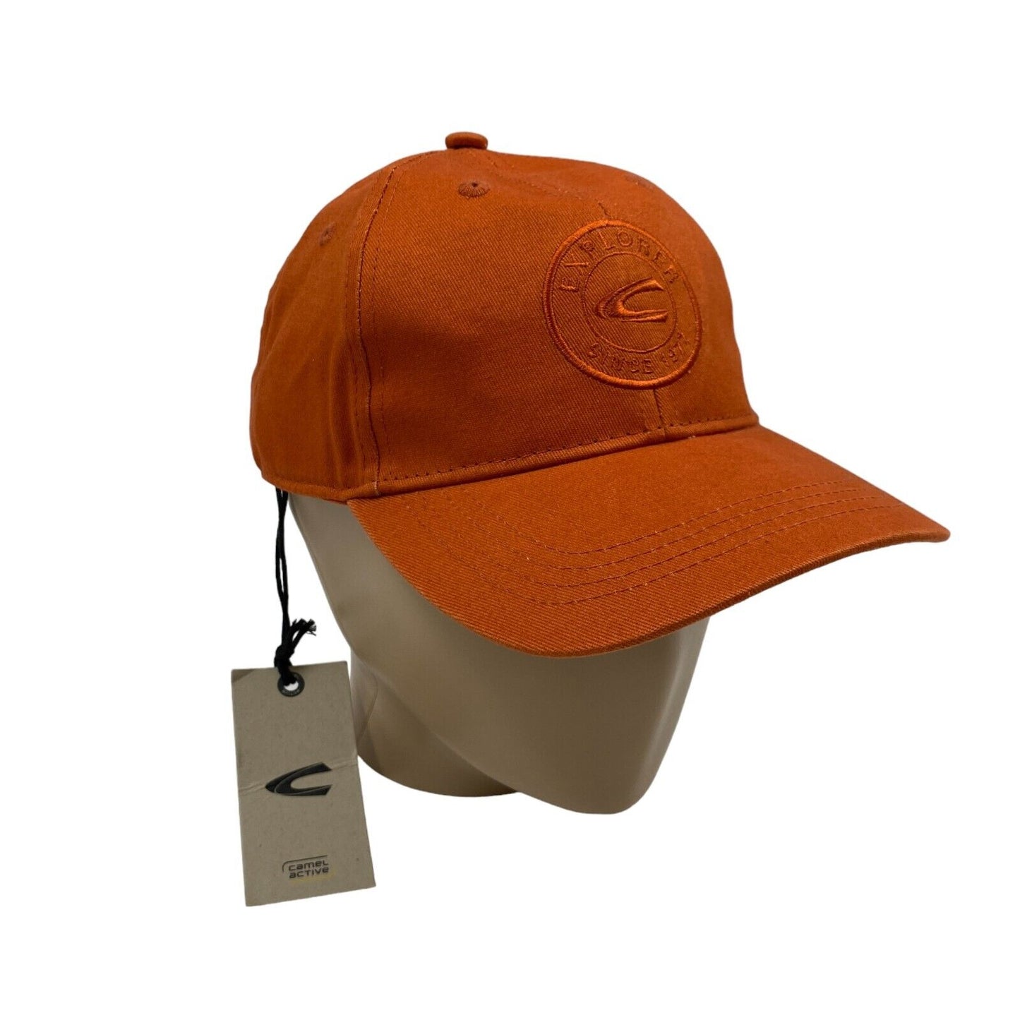 Camel Active Orange Cotton Baseball Cap Hat One Size