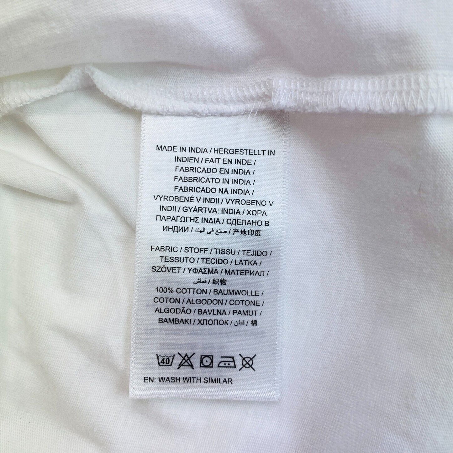 GANT White Original Regular Crew Neck T-Shirt Size M