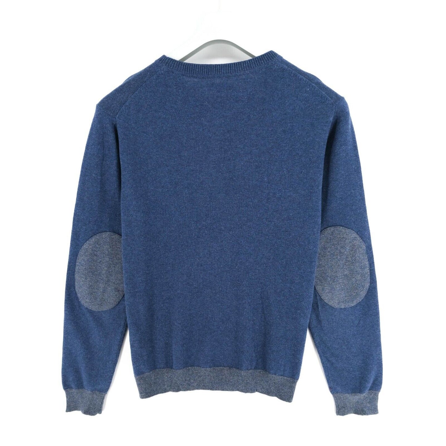 GANT Dark Blue Crew Neck Cotton Wool Sweater Jumper Size M