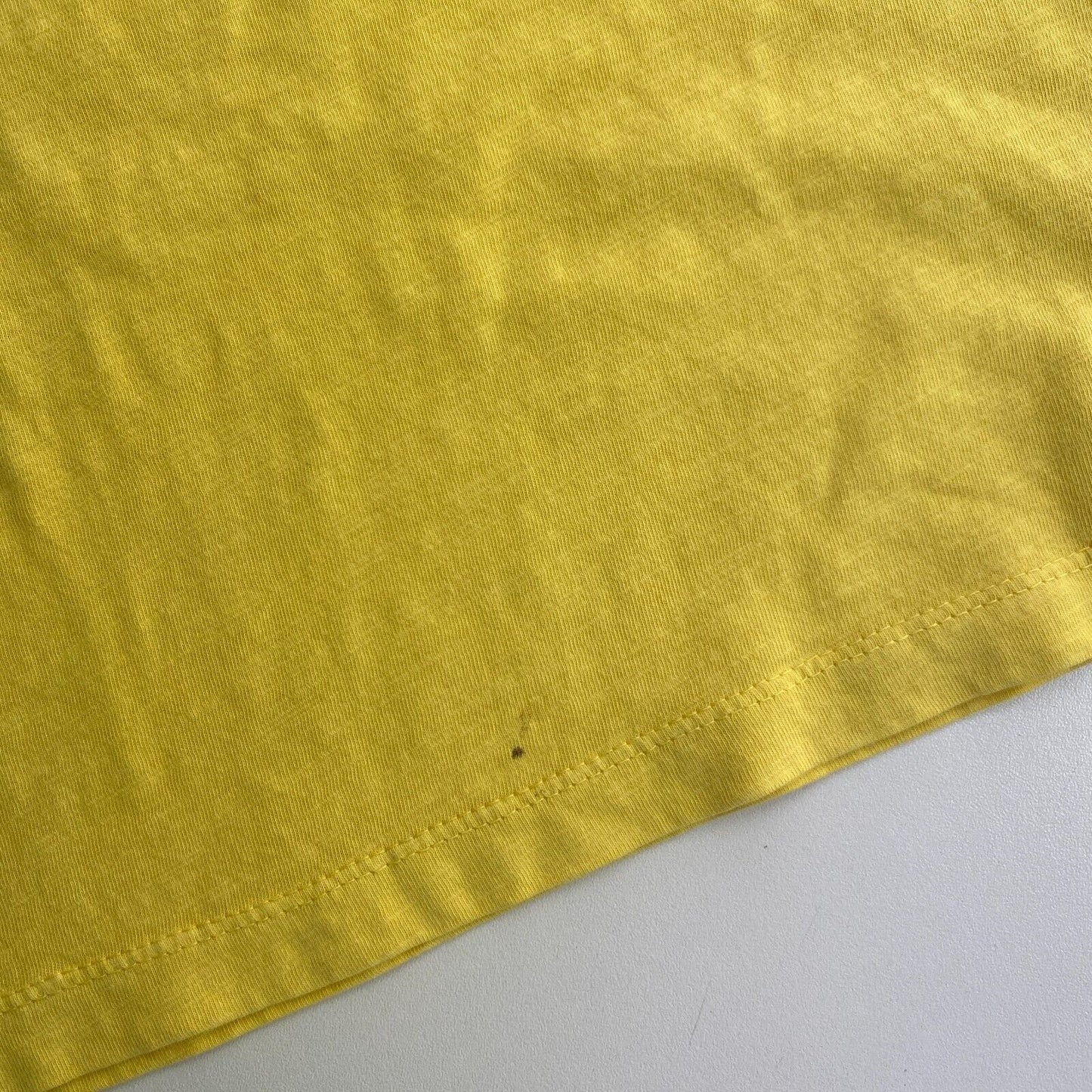 CAMEL ACTIVE Yellow Pocket Crew Neck T Shirt Size XL