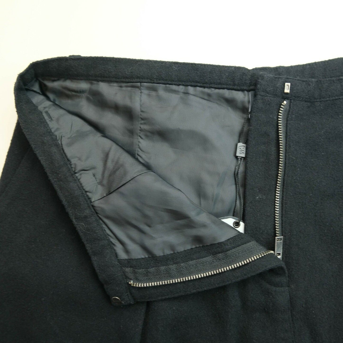 CHEAP MONDAY Black Wool Blend Shorts Size XS M