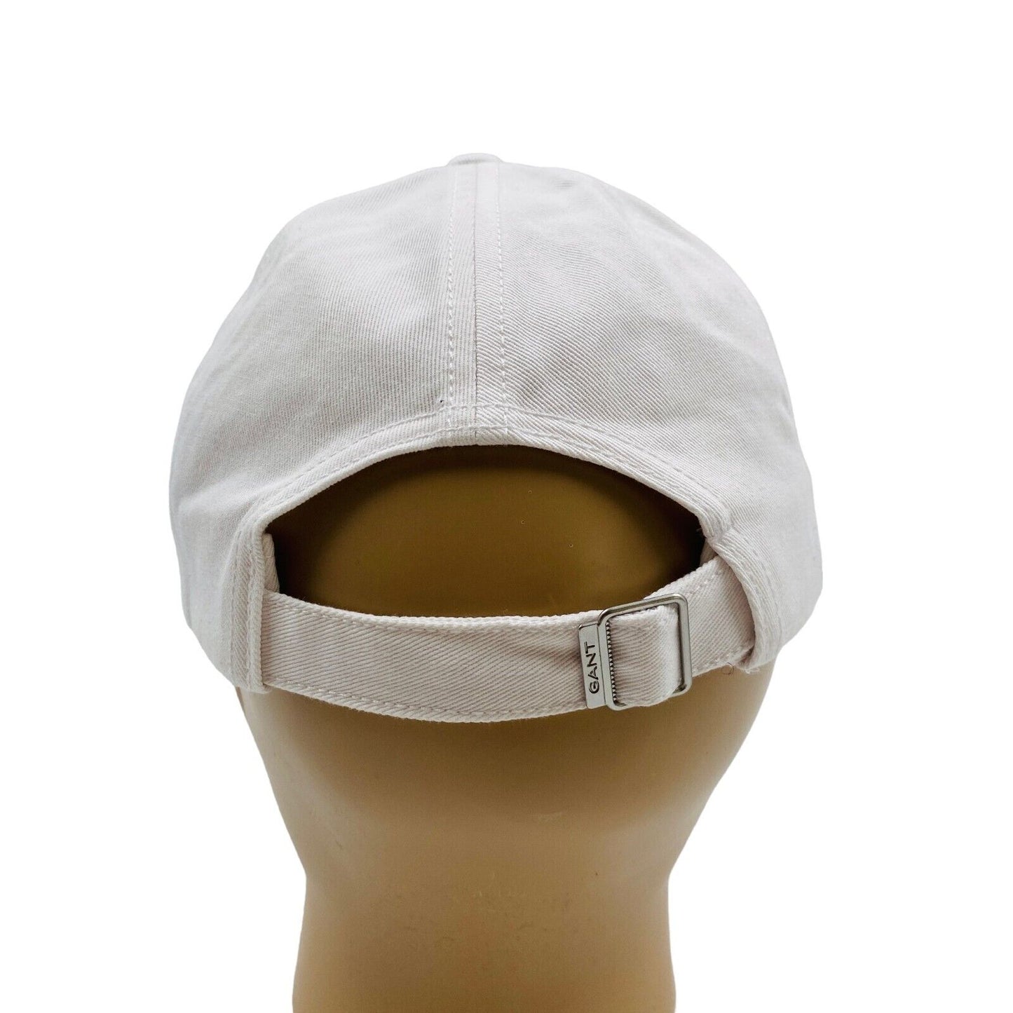 GANT White Women Logo Cotton Twill Baseball Cap Hat One Size