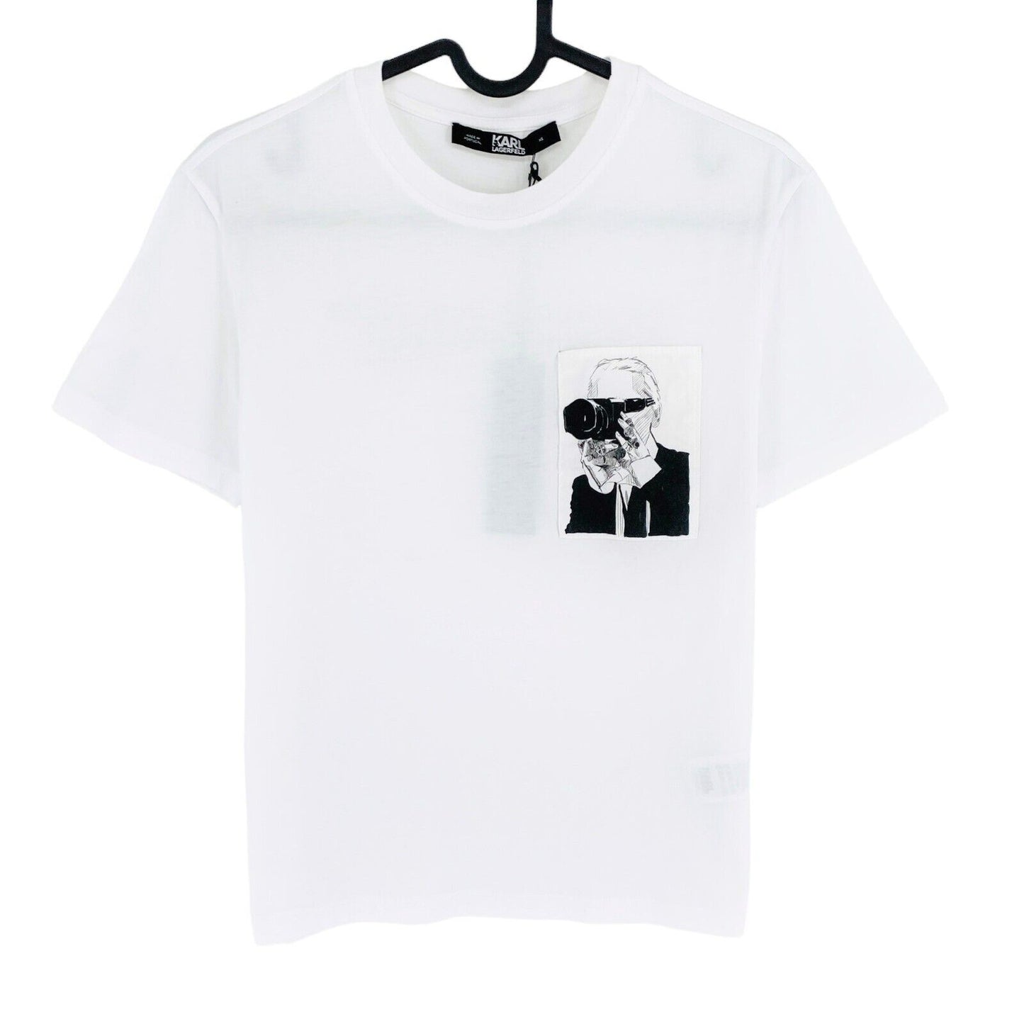 Karl Lagerfeld White Karl Legend Crew Neck T Shirt Size XS