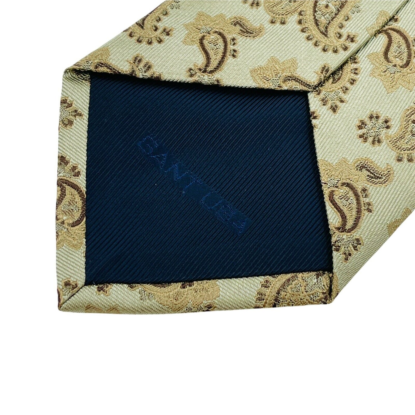 GANT Grey Ornamented 100% Silk Handsewn Tie Made in Italy