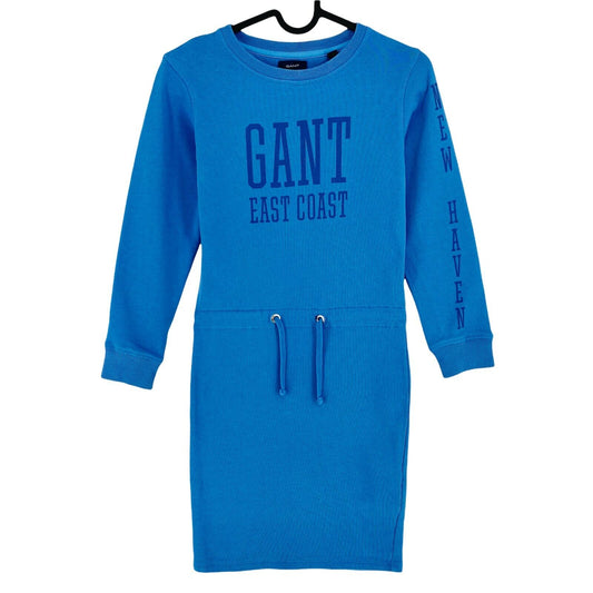 GANT Blue Crew Neck Dress Size 122/128 7 - 8 Years