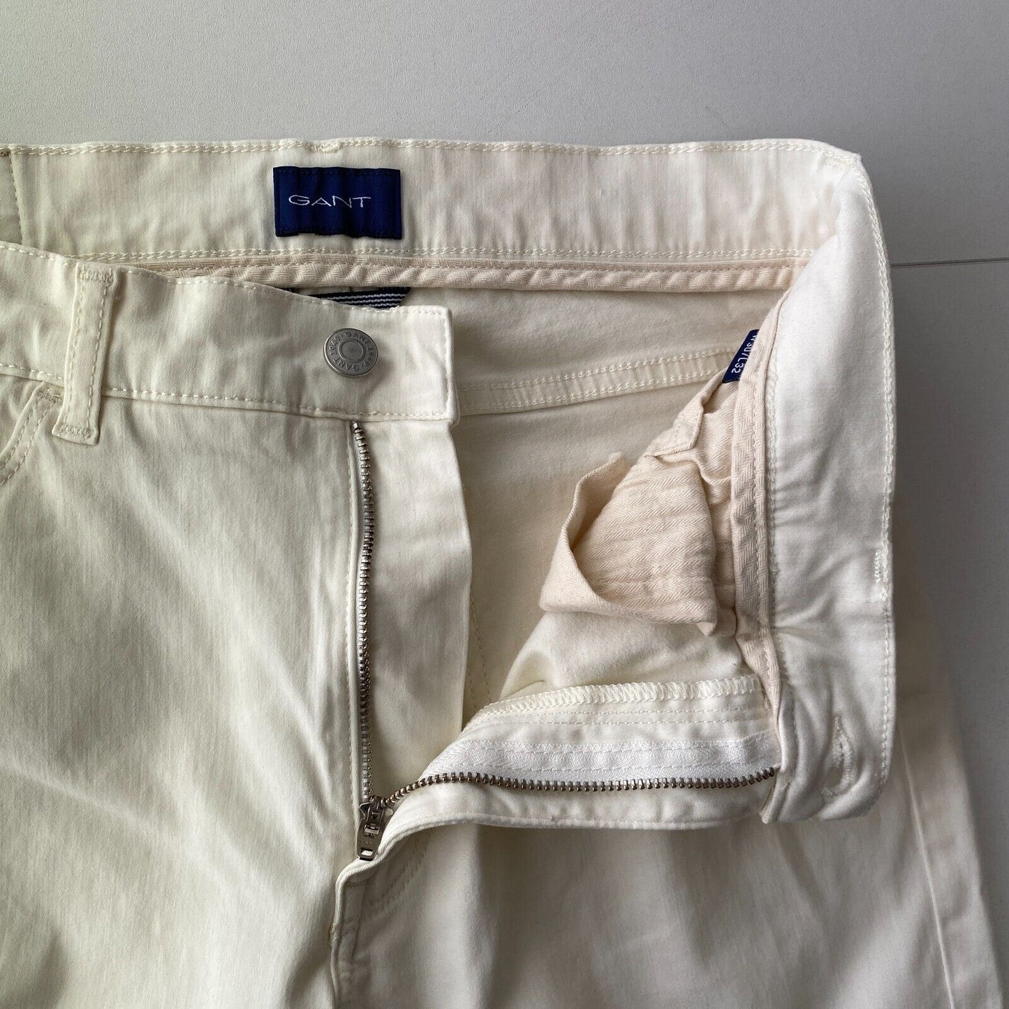 GANT Women White Stretch Skinny Fit Jeans Size W30 L32