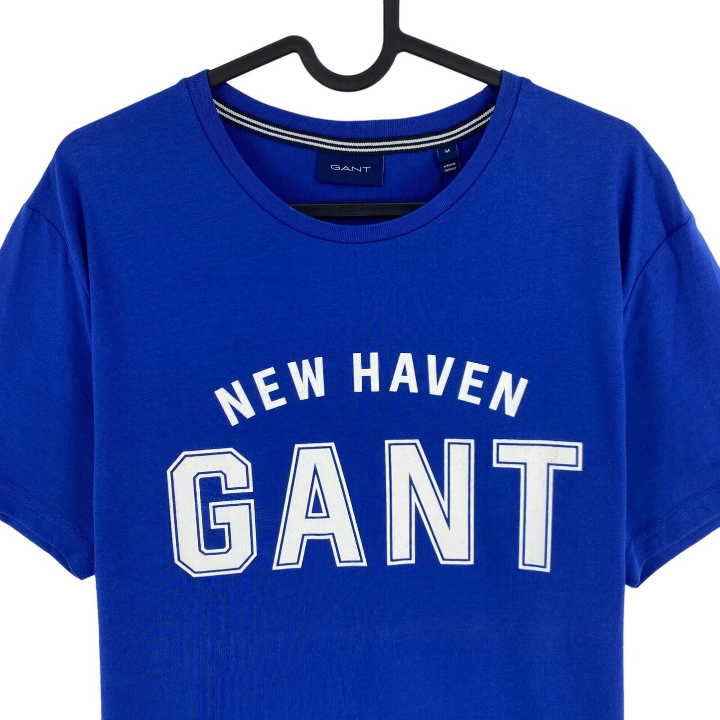 GANT Navy Blue Logo Crew Neck T-Shirt Size M