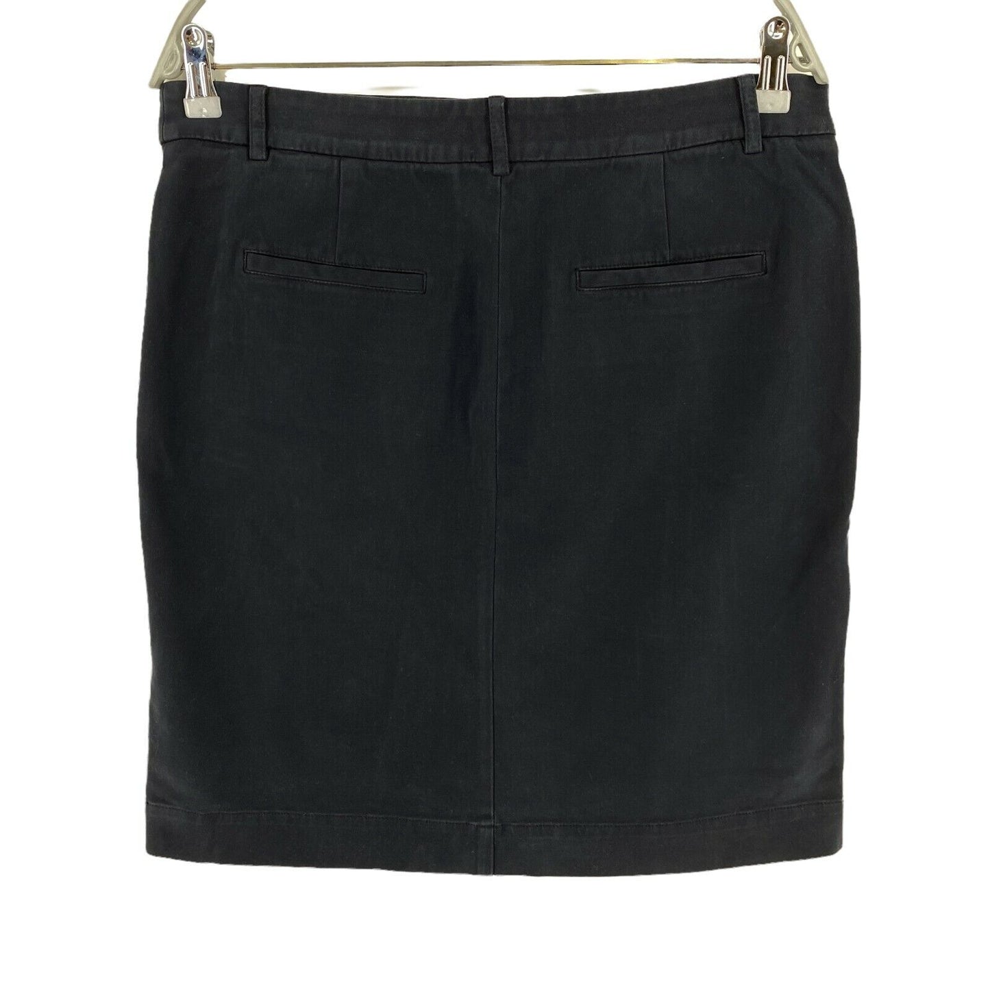 GANT Navy Blue Peached Cavallery Twill Skirt Size EU 38 40 42 UK 12 14 16