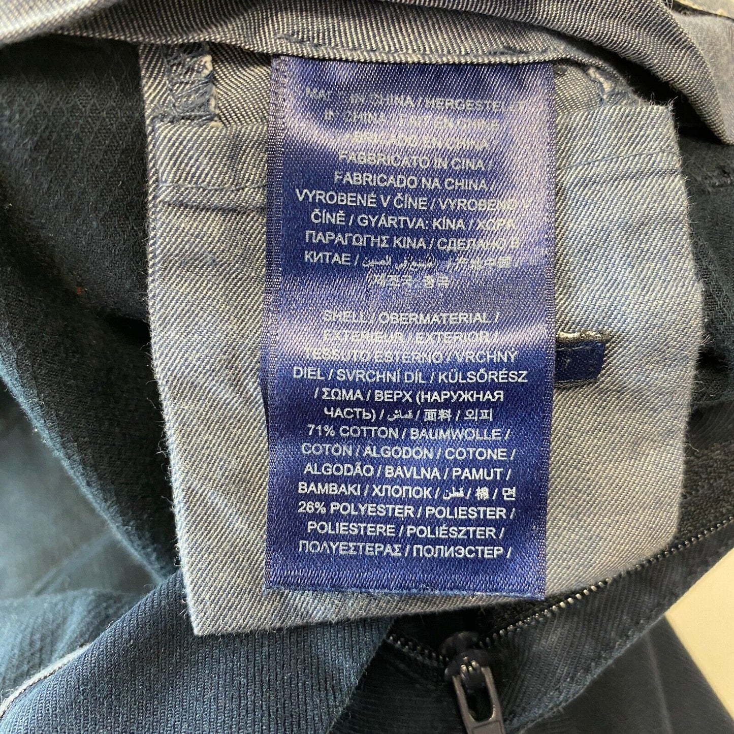 GANT Dunkelblaue Chinohose für Herren im Skinny Fit, Größe W32 L34