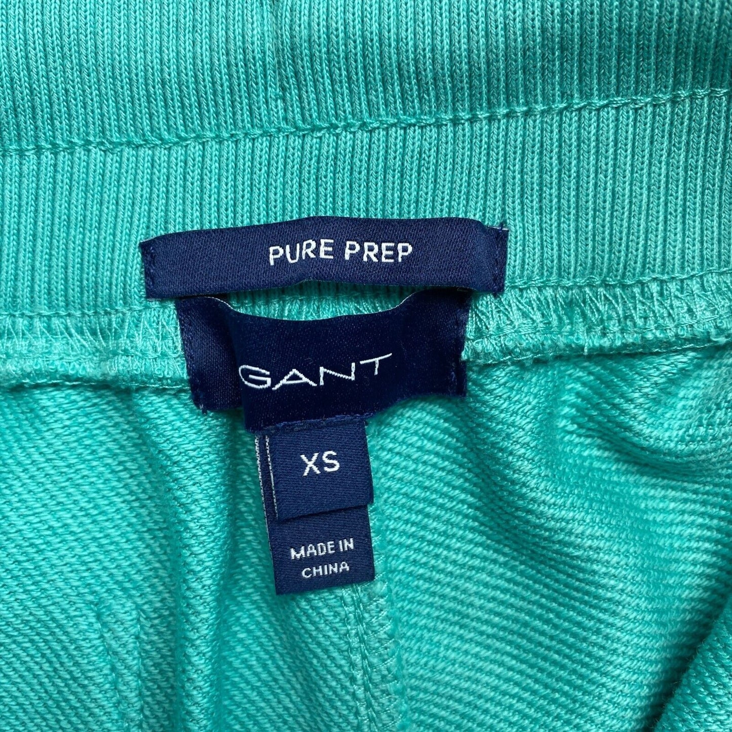 GANT Green Pure Prep Lock Up Sweat Shorts Size XS