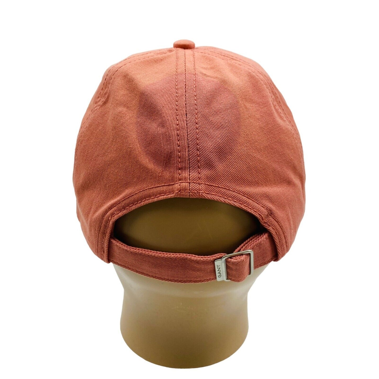 GANT Orange Women Logo Cotton Twill Baseball Cap Hat One Size