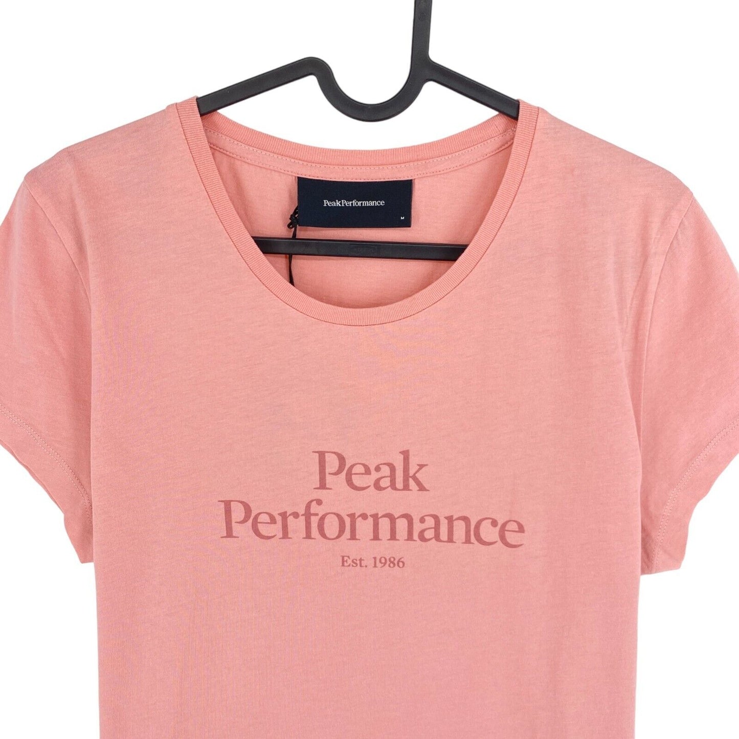 Peak Performance Pink Original Rundhals-T-Shirt Größe M