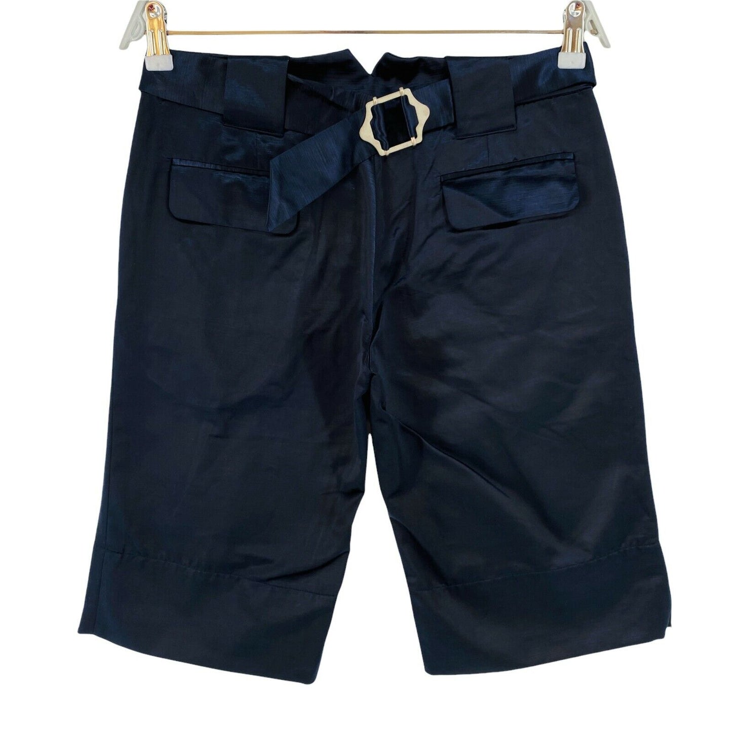 JLO By Jennifer Lopez Marineblaue Chino-Shorts, Größe EU 38 UK 10