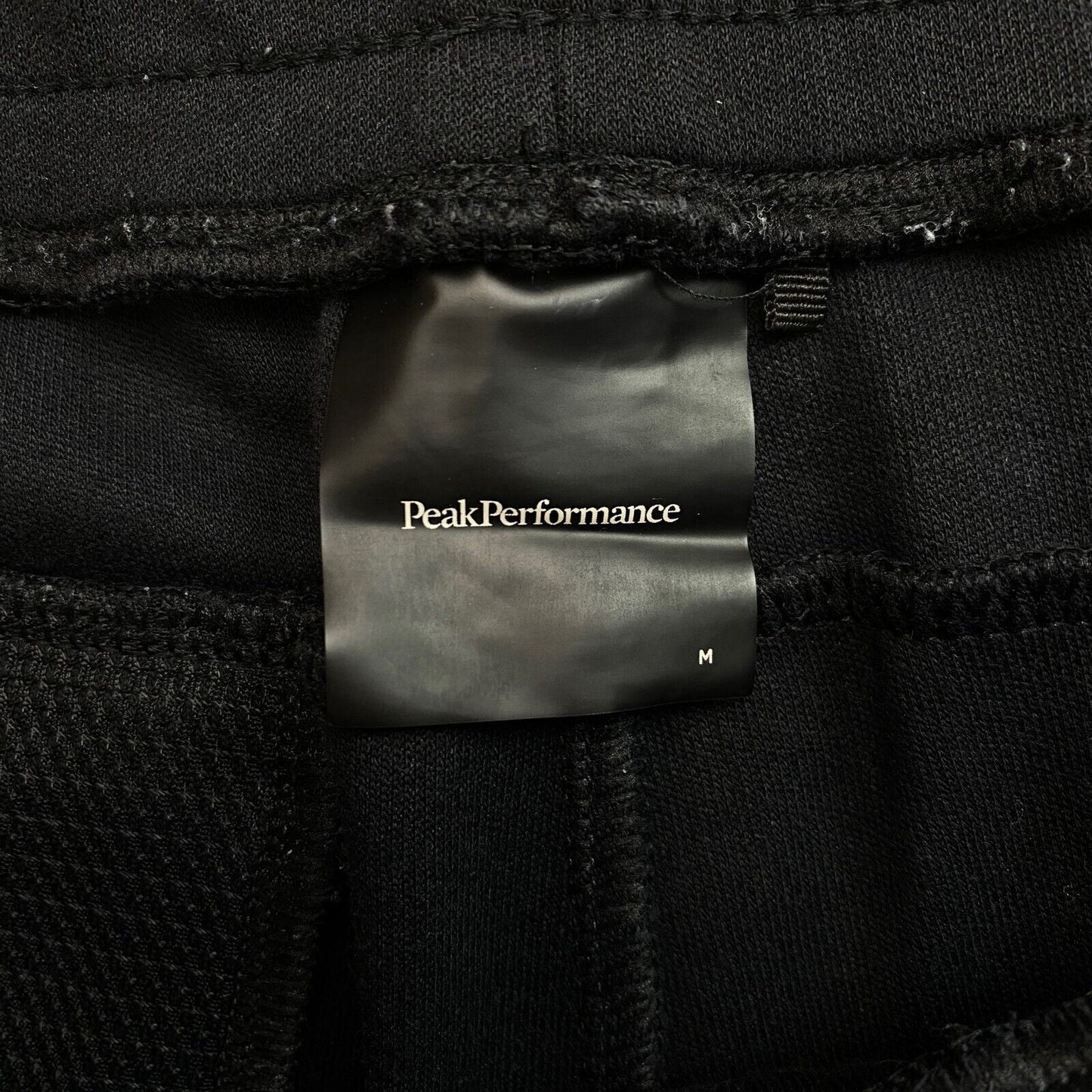 Peak Performance Schwarze Tech Pants Hose Größe M