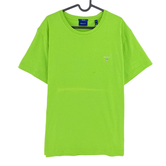 GANT T-shirt à col rond Original vert clair taille XL