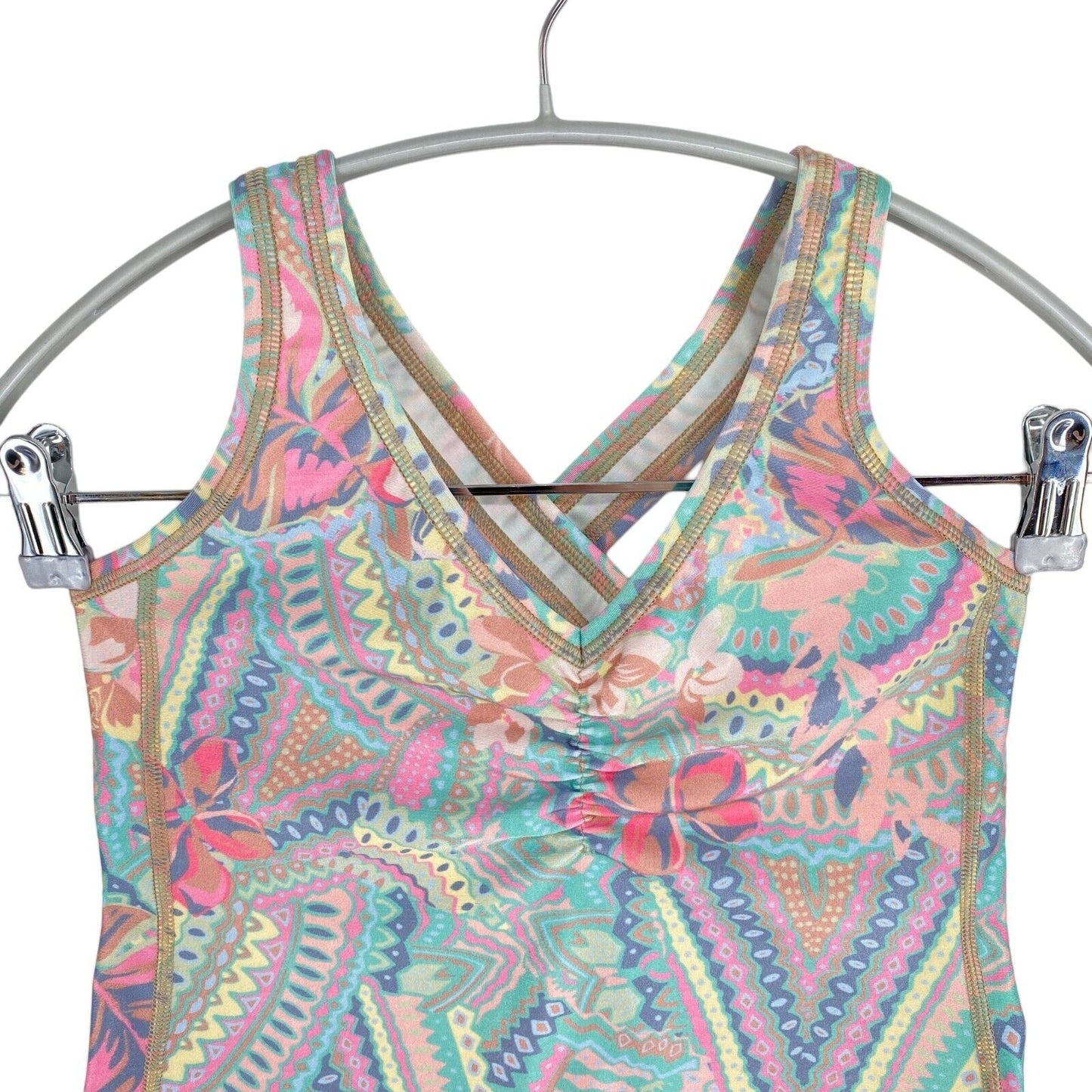 ODD MOLLY Women Colored Sprinter Tank Top Size 0 / XS