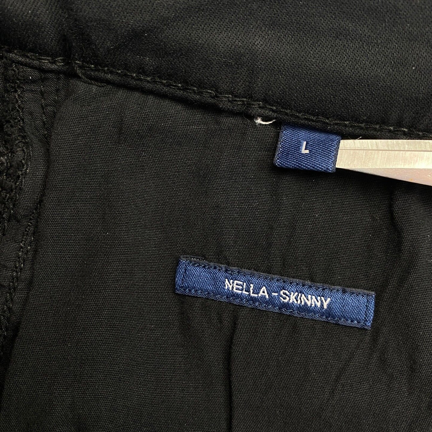 GANT – Schwarze Skinny-Jeans „Nella Travel Colour“ in Größe L