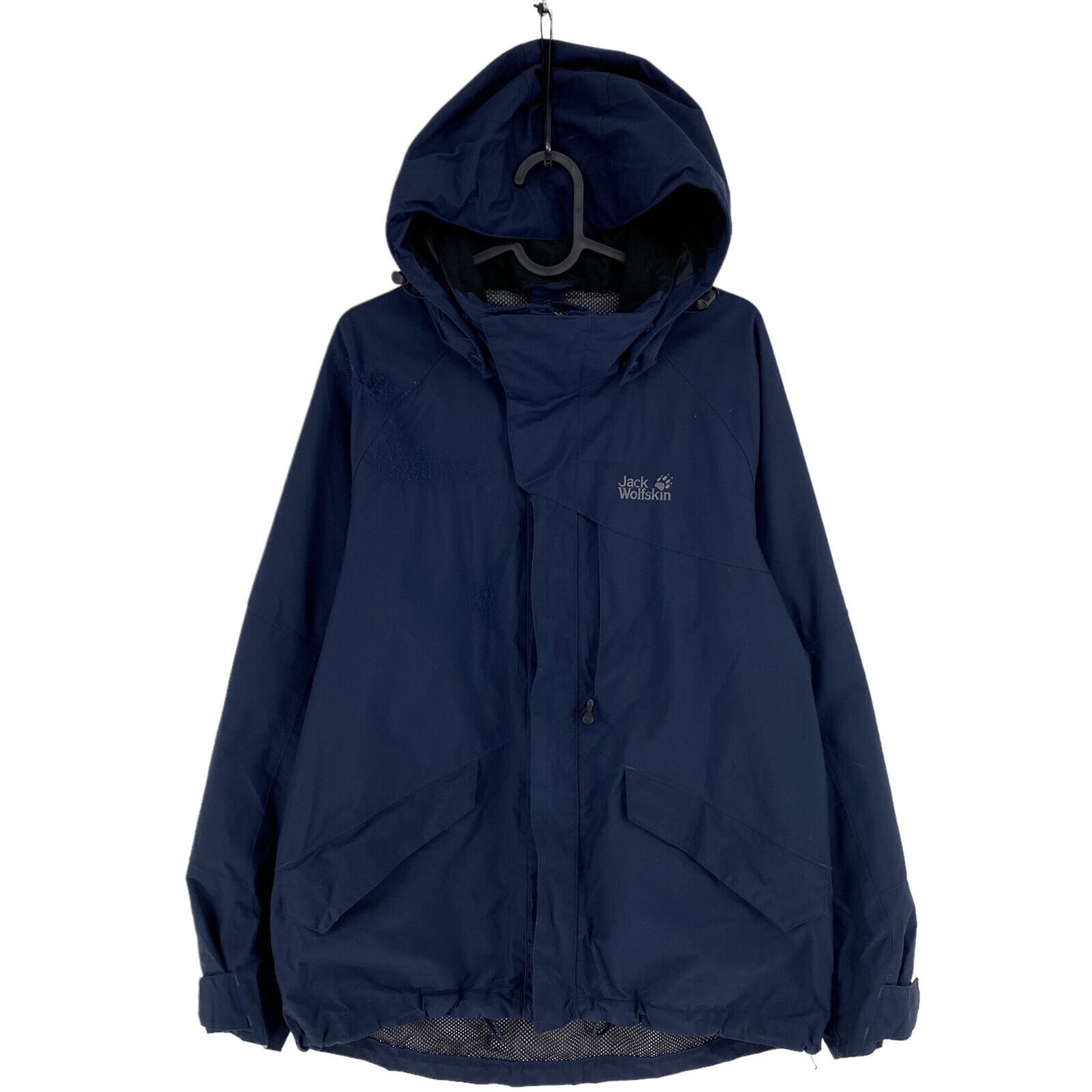 Jack Wolfskin Texapore Veste à capuche bleu marine Manteau Taille S