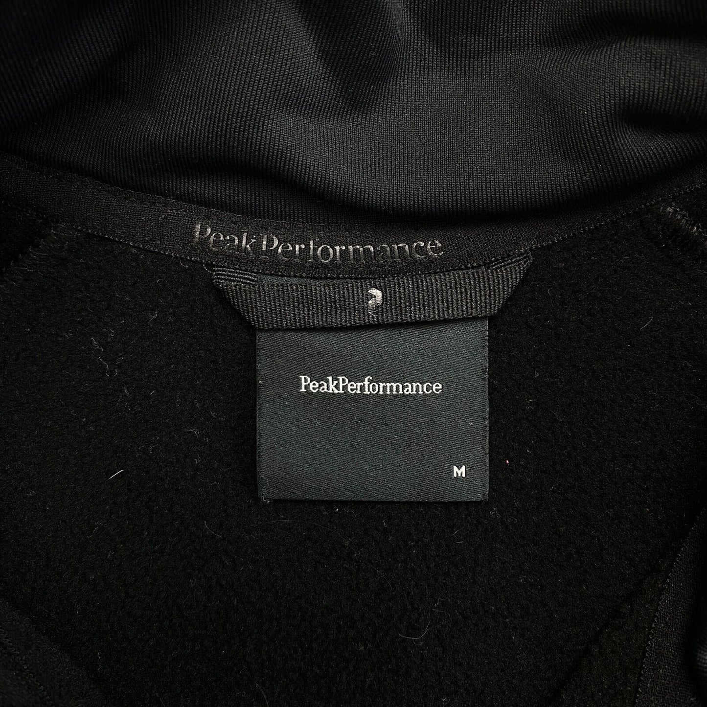 Peak Performance Women Black Rider Full Zip Jacket Size M