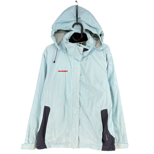 MAMMUT DRYTECH Light Blue Hooded Jacket Size S