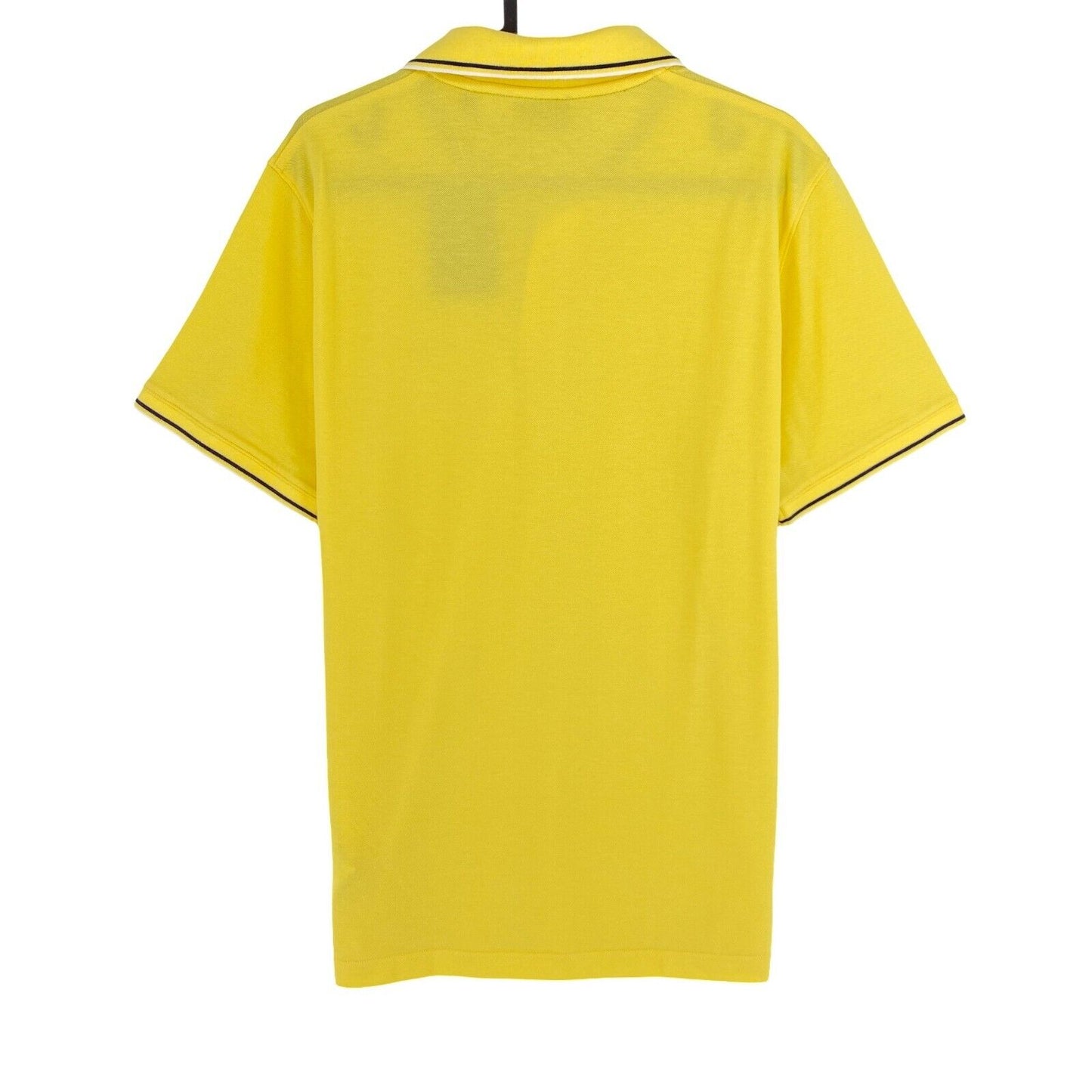 GANT Yellow Contrast Tipping Pique Rugger Polo Shirt Size M