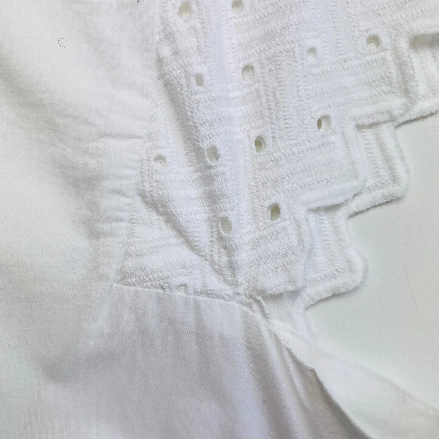 GANT White Broderie Anglaise Dress Size EU 36 UK 8 US 6