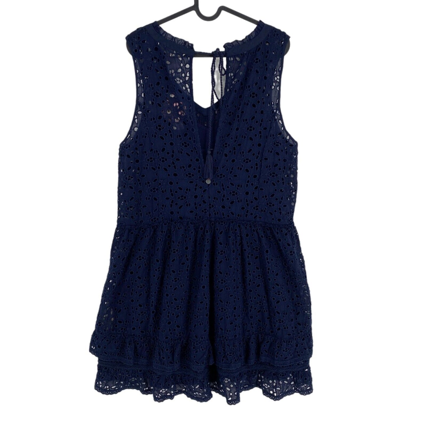 ODD MOLLY Women Navy Blue Swag Blossom Dress Size 1 / S