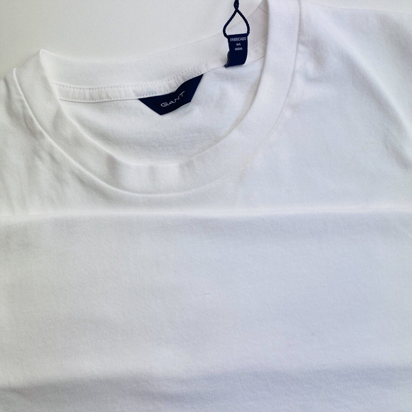 GANT White Archive Shield Crew Neck T Shirt Size XS