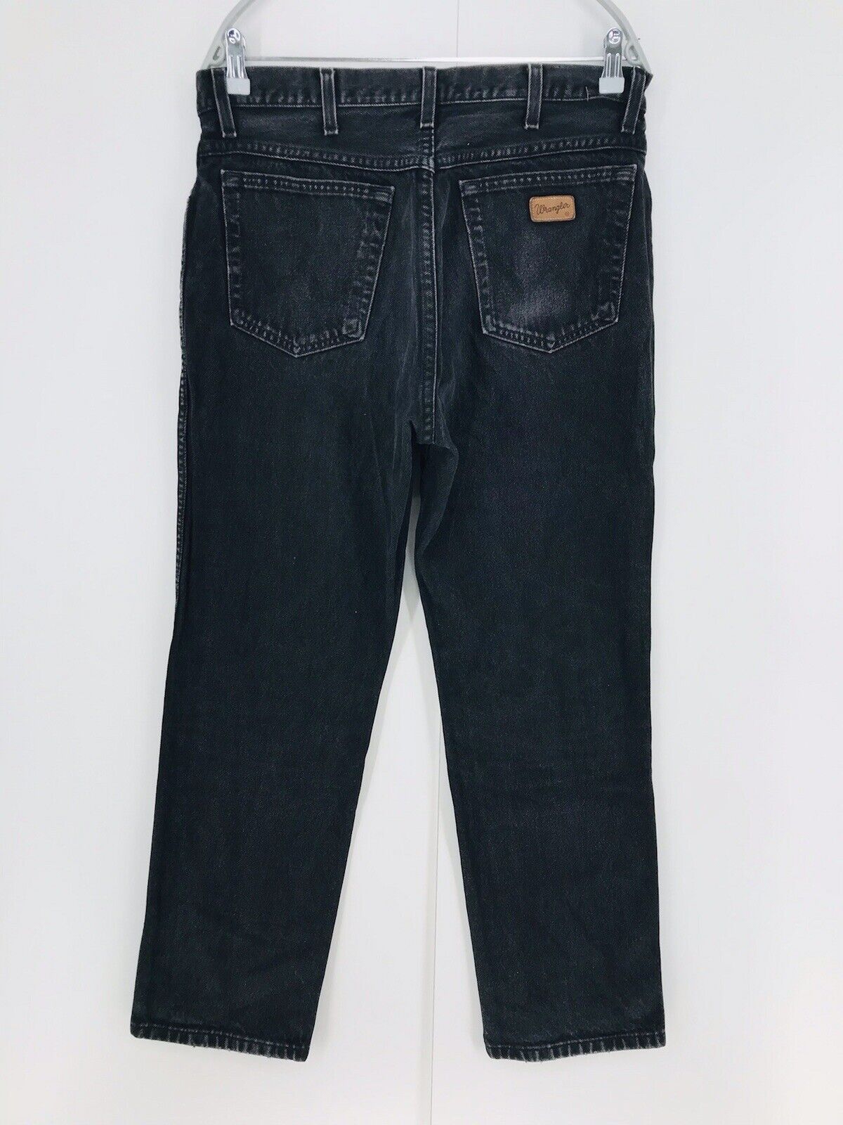 Wrangler TEXAS Dark Grey Regular Straight Fit Jeans Size W36 L32