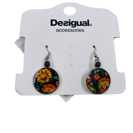 DESIGUAL Silver PEND_KORA Round Earrings