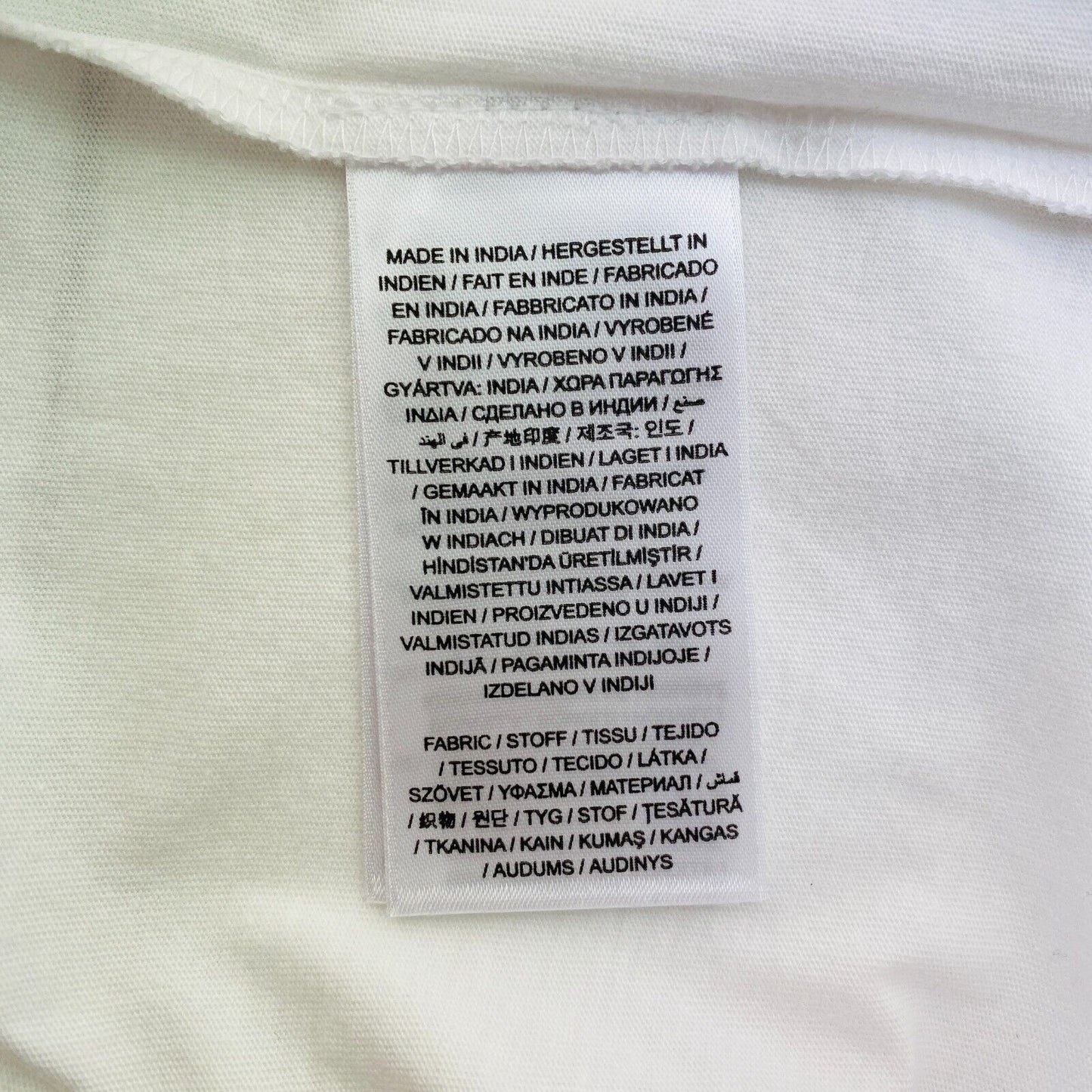 GANT Men White Shield Crew Neck Short Sleeve T Shirt Size M