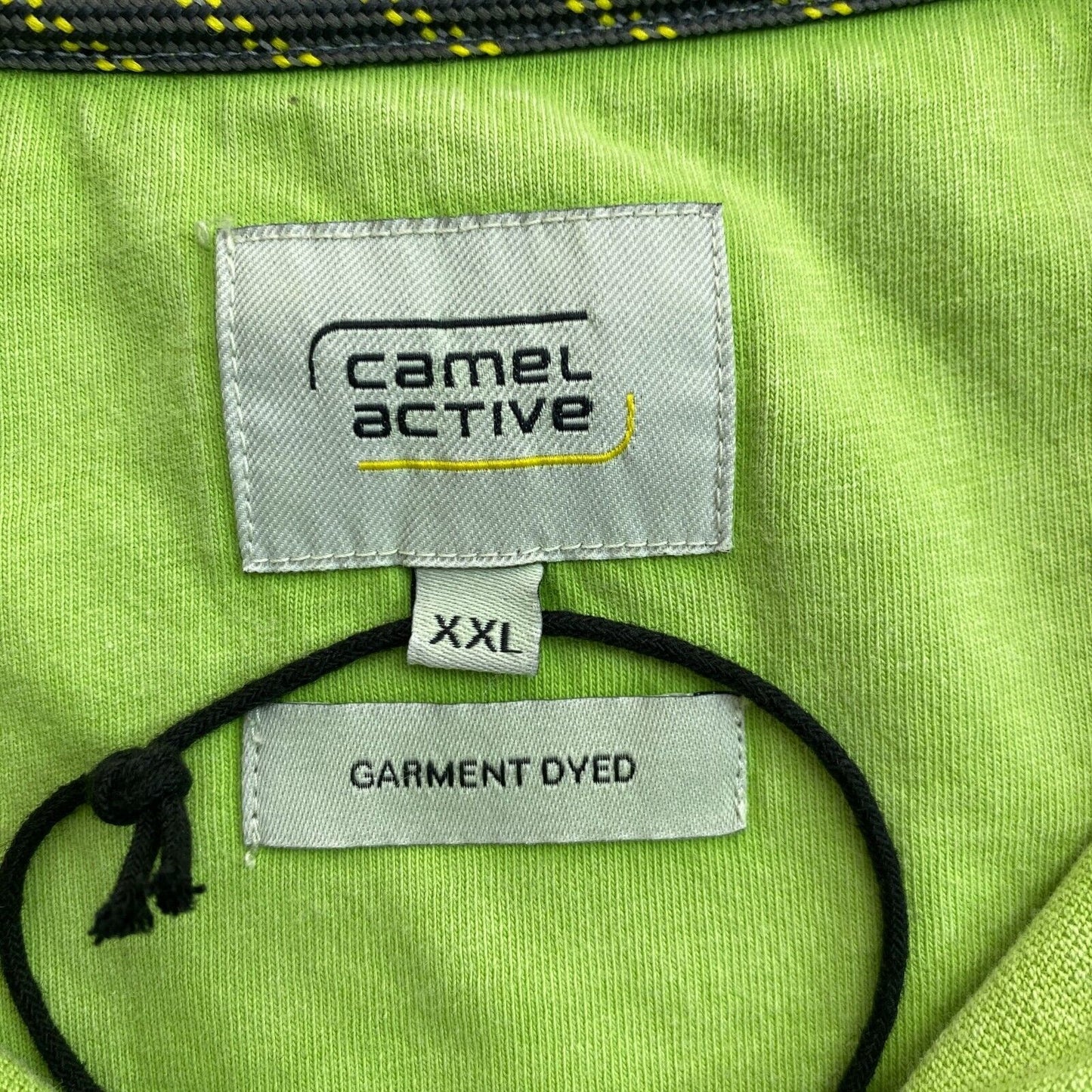 Camel Active Light Green Logo Pique Polo Taille 2XL XXL