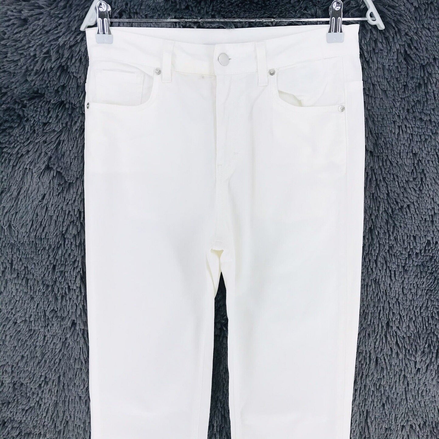 GANT Femmes Blanc Stretch Regular Straight Fit Jeans W30 L32