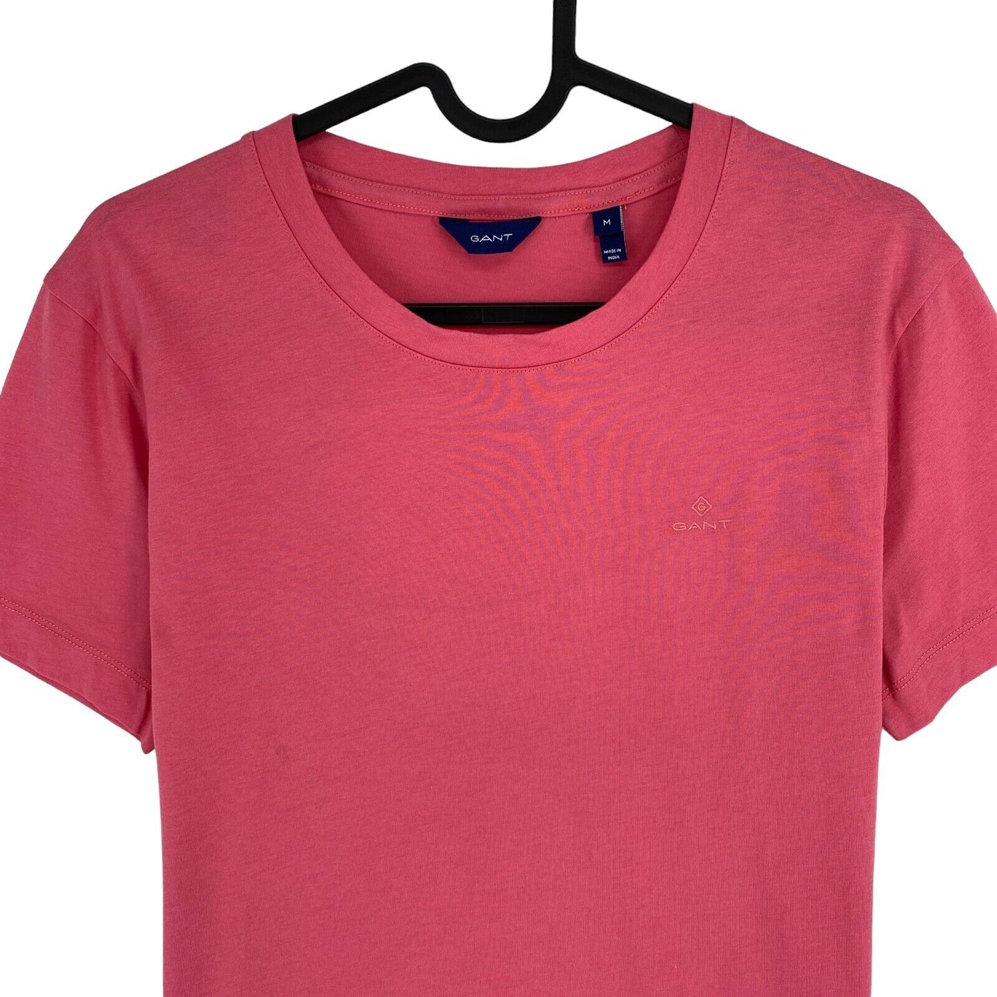 GANT Women Pink Original Crew Neck Short Sleeves T Shirt Size M