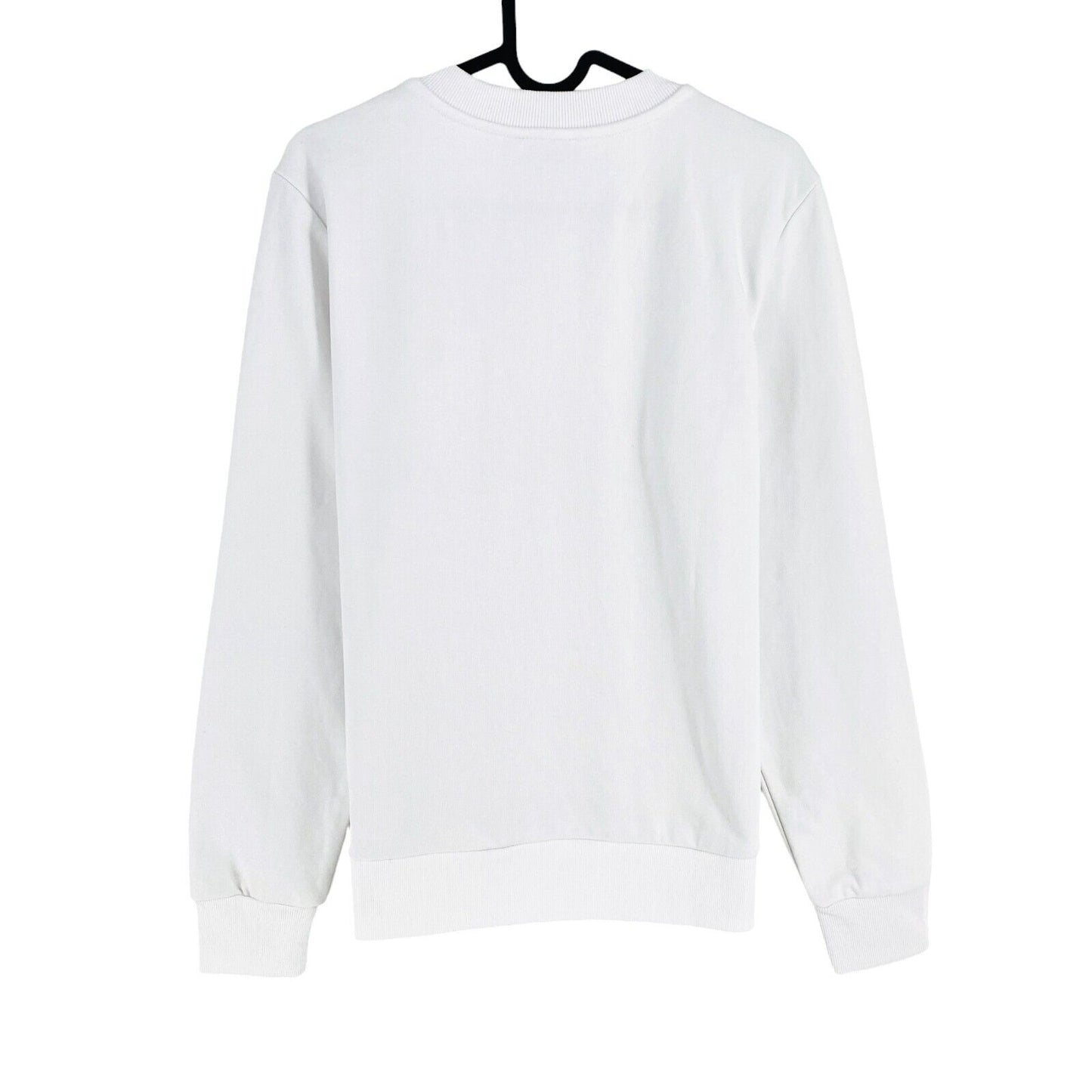 Diesel White Crew Neck Sweater Pullover Size XS