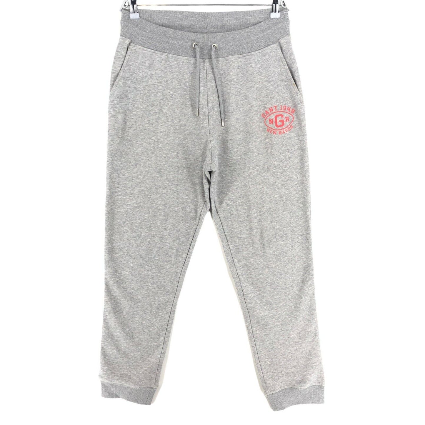 GANT Graue Jogginghose mit Logo, Größe L