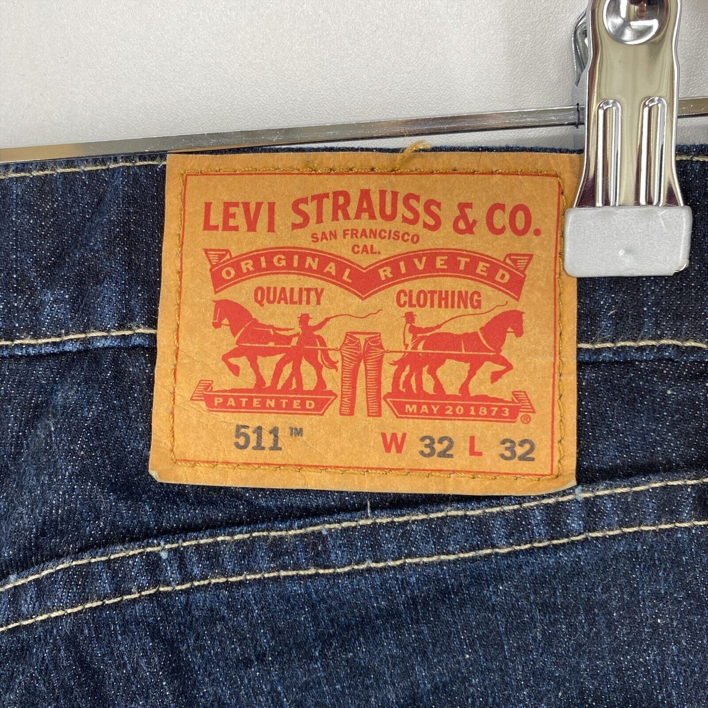 Levi's 511 Dark Blue Slim Fit Jeans W32 L32