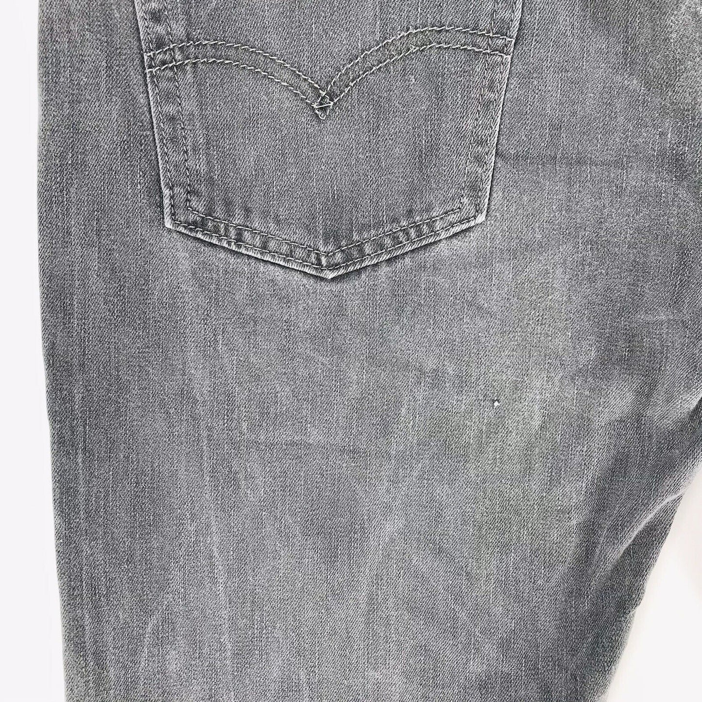 Levi‘s 514 Grey Slim Straight Fit Jeans Size W31 L32