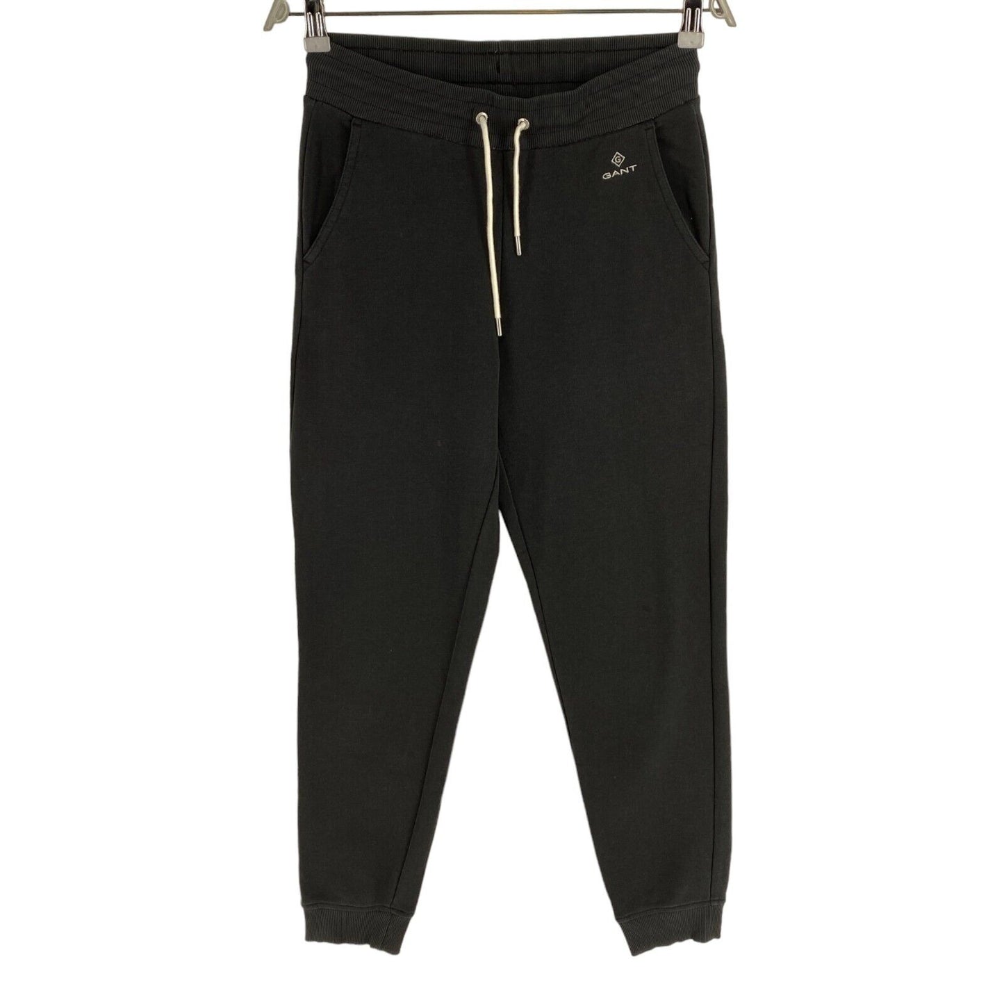 GANT Jogginghose mit Logo, schwarz, Größe S