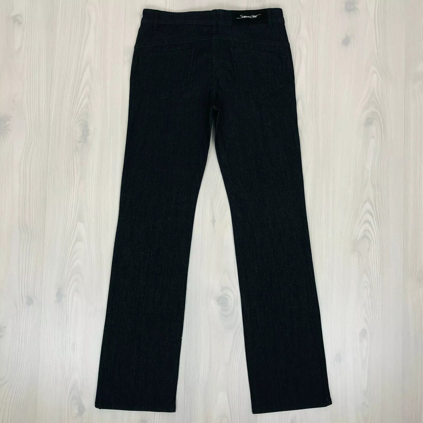 RRP $420 Ermanno Scervino Street Dark Grey Jeans Trousers Sizes IT 46 W32