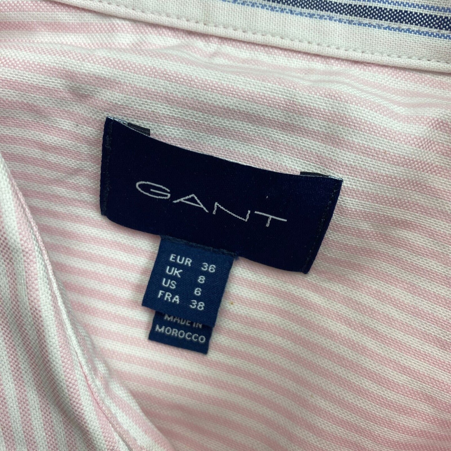 GANT Pink Striped Shirt Size EU 36 UK 8 US 6