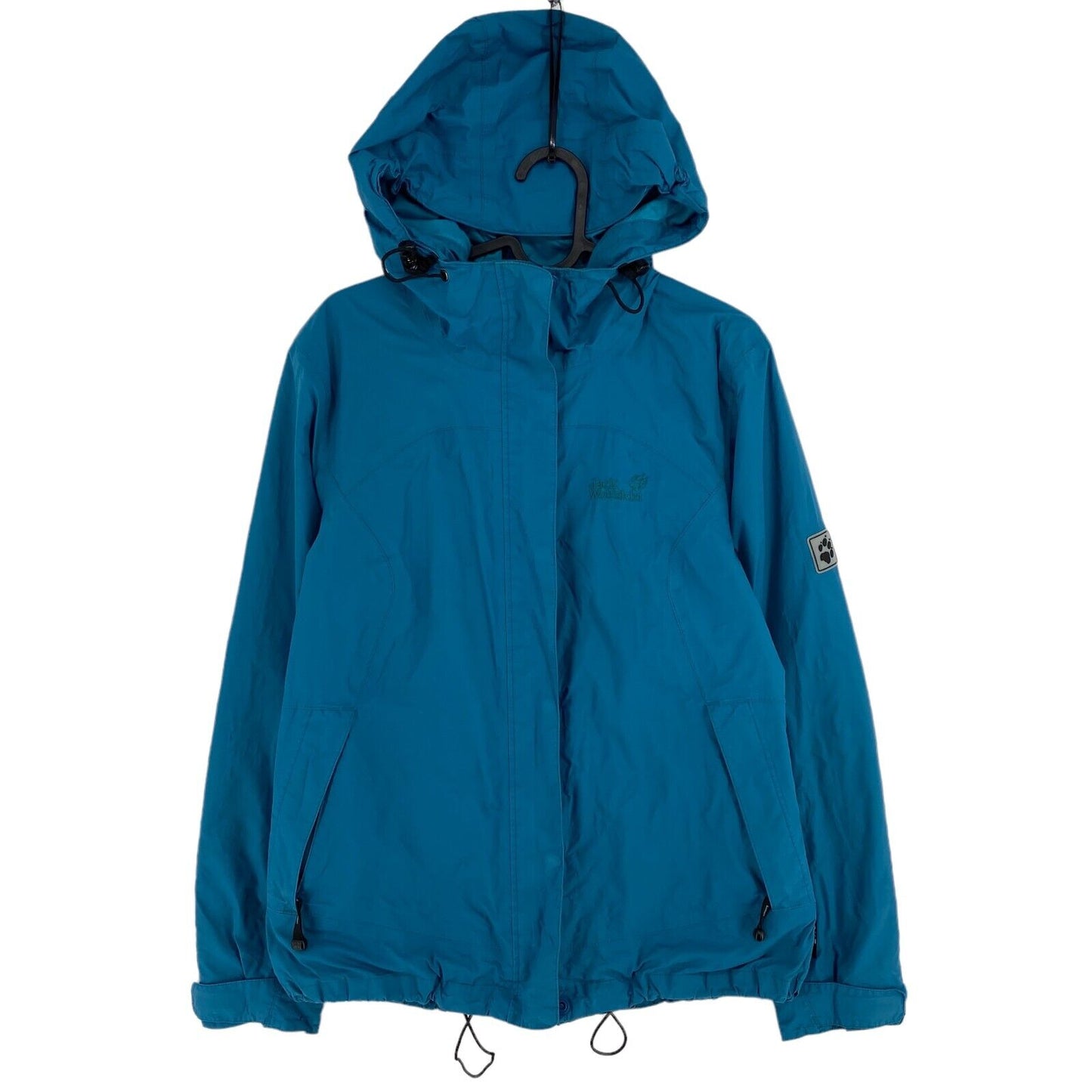 Jack Wolfskin Texapore 4x4 Blue Hooded Jacket Coat Size S