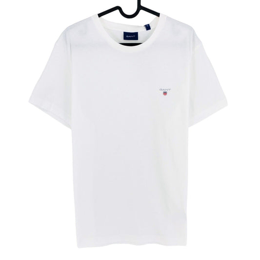 GANT T-shirt à manches courtes et col rond blanc Original taille M